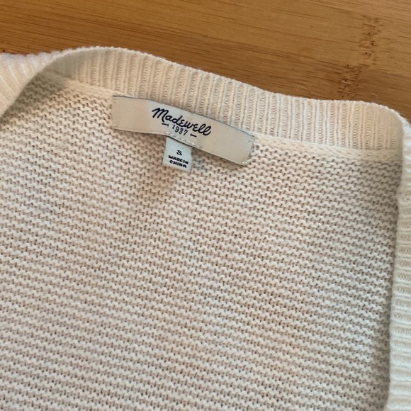 Madewell Slouchy Sweater w/ Pockets - Size Small - Picture 2 of 8